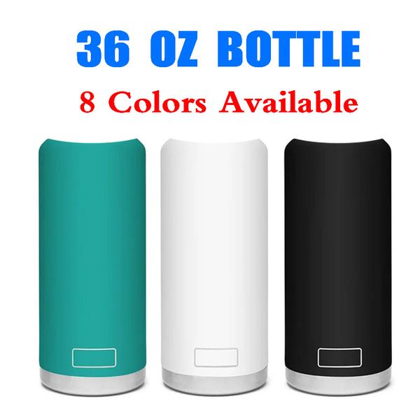 

fashion brand 36 oz water bottles kitchen-grade stainless steel drinkware thermal insulation tumblers mugs2026