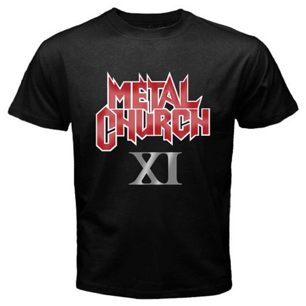 

metal church xi men's black t-shirt size s to 3xl, White;black