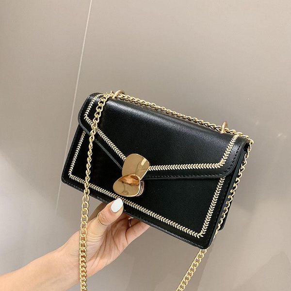 

evening bags 2021 small square bag women fashion single shoulder summer fresh crossbody all-match lady chain trend messenger