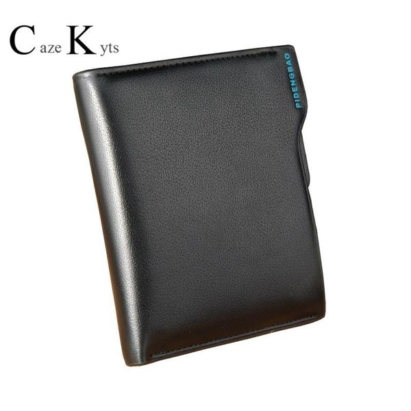 

wallets caze kyts 2021 men's zipper wallet short paragraph multi-function card horizontal men, Red;black