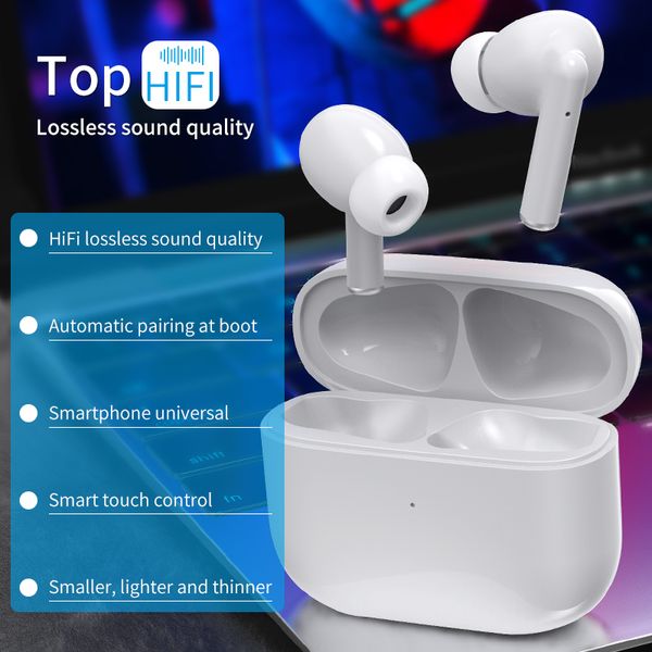 

for airpoddings pro 3 touch control wireless earphone tws bluetooth headset sports headset 300mah charging box for apple android