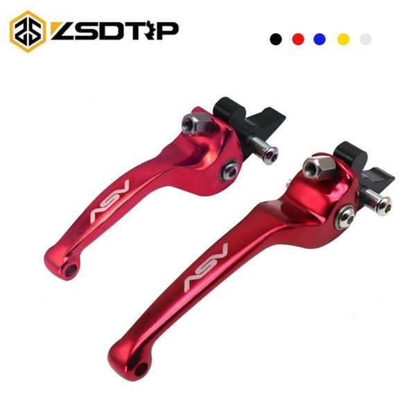 

motorcycle brakes zsdtrp asv f3 short & long right brake handlebar lever for motocross pitbike dirt pit bike universal parts