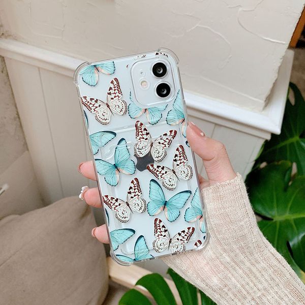 

the phone shell is butterfly design, and the iphone 12 11 pro max 7 8 plus x xr xs max 12 pro soft back cover