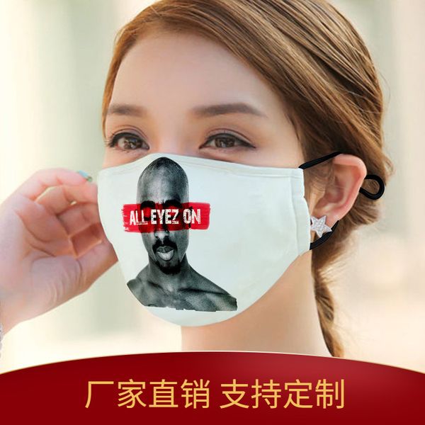 

high-quality s 2pac personalized fashion pm2.5 gasket cartoon non disposable mask