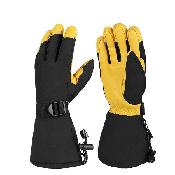 

ski gloves 2021 winter waterproof snowboard snowmobile skiing sports motorcycle riding windproof warm for men woman