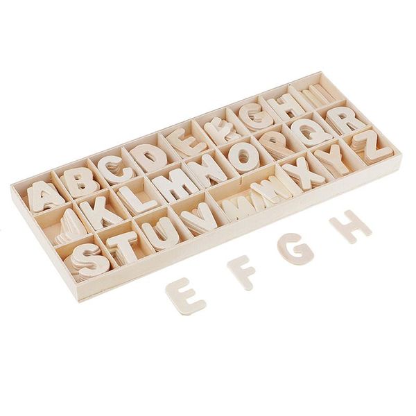 

novelty items wooden letters natural alphabet and numbers personalised diy craft home decor wedding birthday xmas party name design
