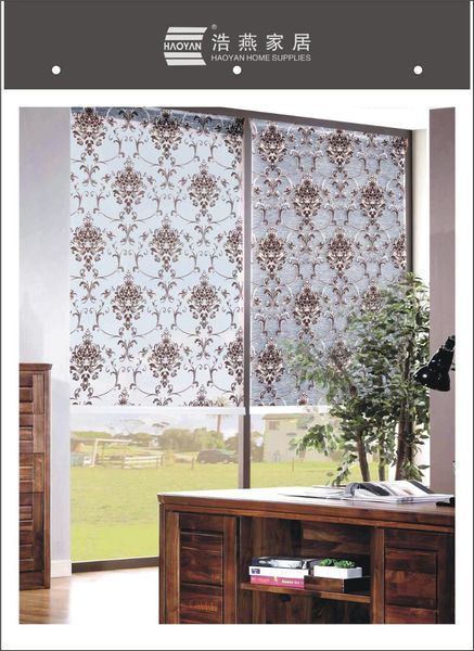

blinds having two layers custome sized day and night double-deck roller haoyan 0506