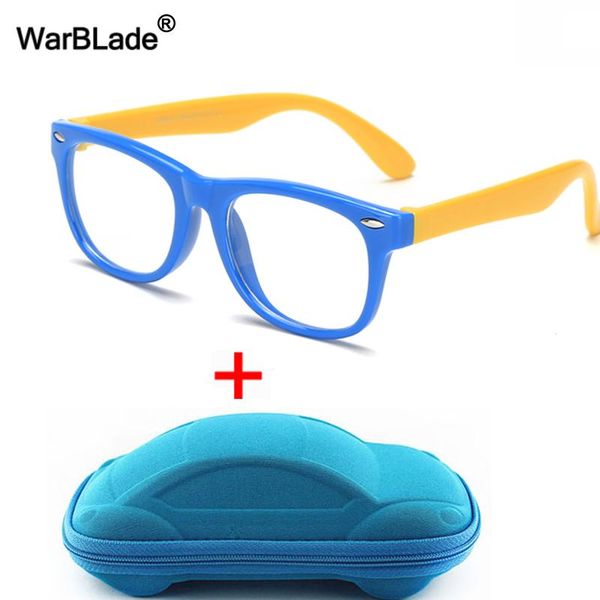 

fashion sunglasses frames warblade kids glasses tr90 silicone optical frame children eyeglasses boys girls myopia prescription computer clea, Black