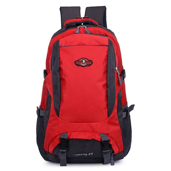 

backpack 45l climbing bag 2021 4-color nylon material outdoor sports men and women waterproof fabric travel camping hiking db49