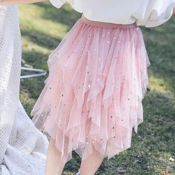 

skirts girls fluffy 3 4 5 6 7 8 9 10 11 12 years chiffon pettiskirt solid colors tutu girl dance skirt christmas tulle petticoat, Blue