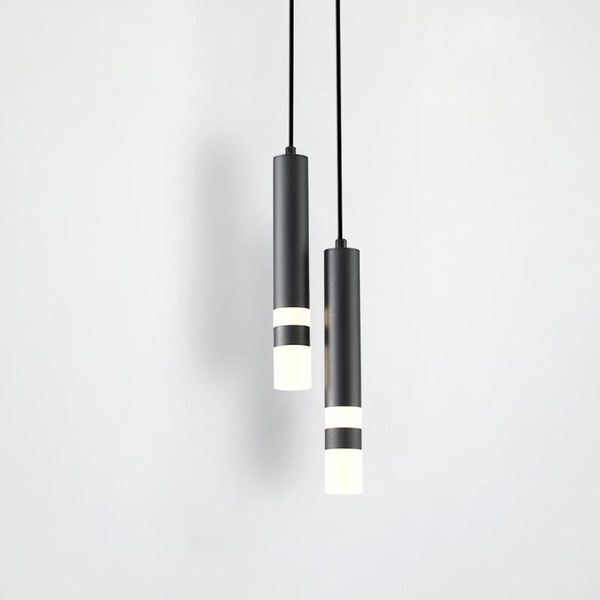 

pendant lamps led light dual sources shine up and down droplight fixture kitchen island dining room shop bar counter decoration