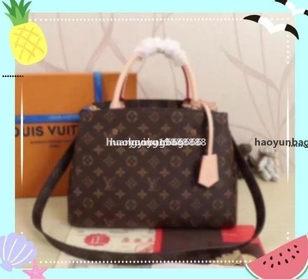 

gglvlouisvuttonyslvitton designers handbags purses montigne bag women tote brand letter embossing pu a147
