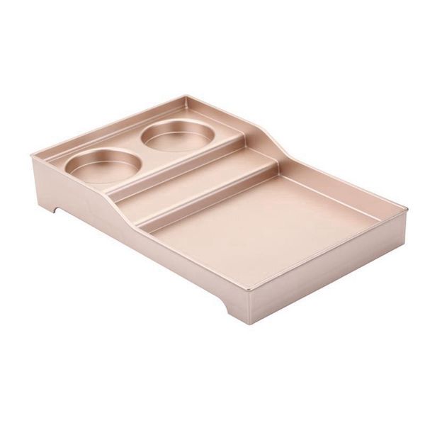 

kitchen storage & organization el supplies abs toothbrush holder bathroom disposable toiletries tray champagne gold