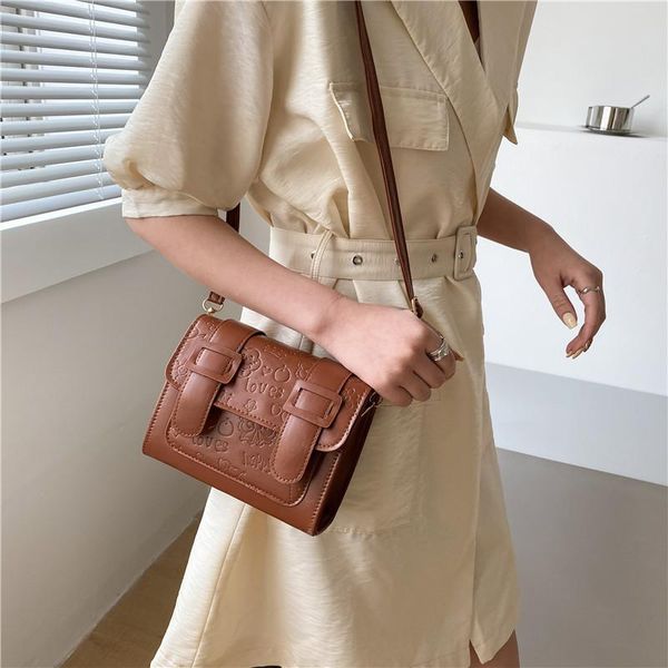 

evening bags high-end women's bag 2021 one-shoulder messenger fashion cambridge wallet mobile phone trend simple texture