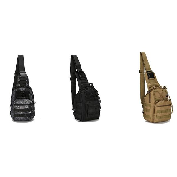 

canvas riding bag camping outdoor sports small chest shoulder diagonal bags