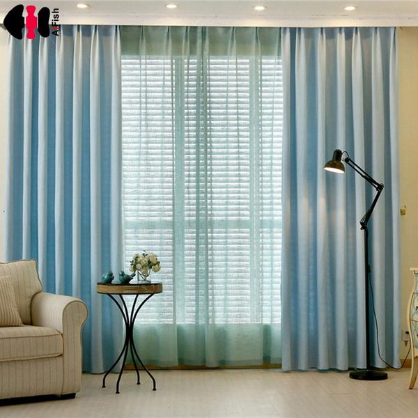 

curtain & drapes blackout curtains for the bedroom faux linen modern blue general star blinds wp198b