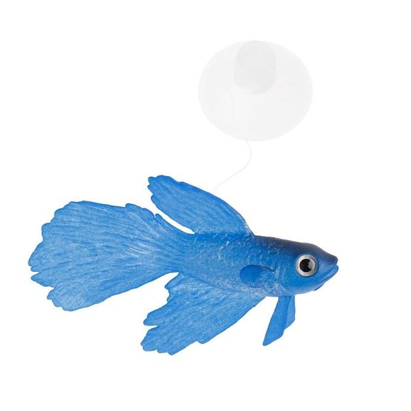 

artificial soft silicone glowing effect betta aquarium fish tank ornament decoration decorations