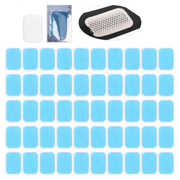 

accessories 100/50/30/10 pcs gel pads for ems abdominal trainer muscle stimulator exerciser slimming machine