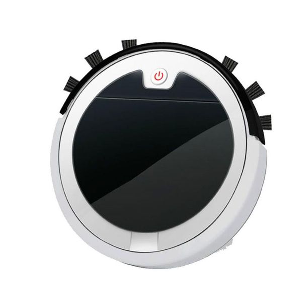 

vacuum cleaners household 3 in 1 usb rechargeable smart mini robot cleaner cleaning machine for home kitchen hard floor thick carpet