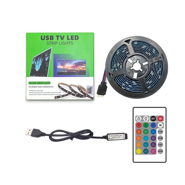 5V LED tiras luzes para quarto RGB de 16,4ft Pixels Smart Dream Color Strip Light Individualmente endereçável bluetooth listrado com controle de aplicativo Sincronizar