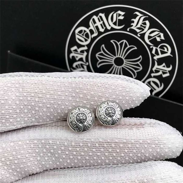 

925 pure sier ch crosin cross original ear plug earnail men's and women's punk horseshoe india thai sier earnail, Silver
