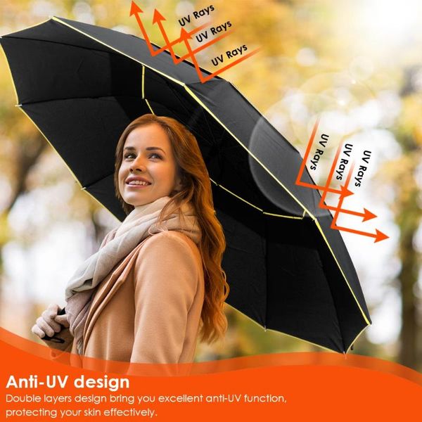 

umbrellas large golf umbrella ladies windproof folding men's business double