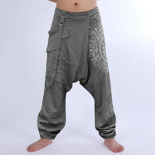 

british-style street wear harlem hip-hop low crotch cotton jogging wide leg funky baggy, Black