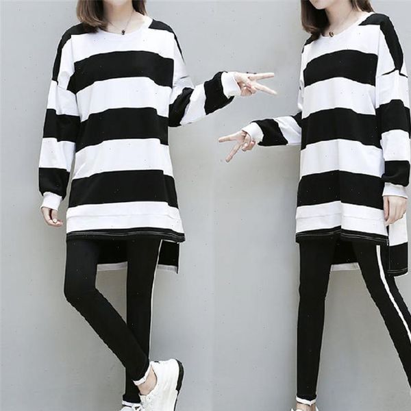 

spring autumn stripes tracksuit casual women tracksuits big size 2 piece set sporting clothes and pant 4xl, Gray