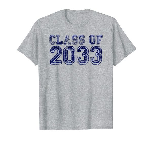 

class of 2033 grow with me graduation year t-shirt, White;black