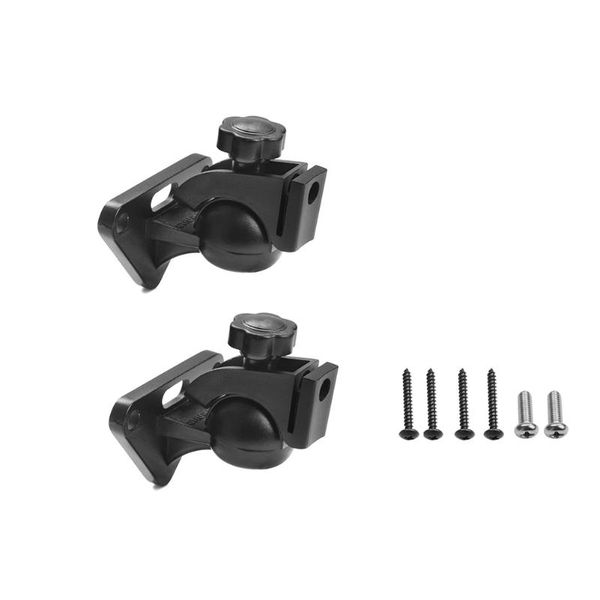 

1pair 6kg loading adjustable hanger non slip with screw support speaker holder easy install wall mounted metal for sonos play 1 computer spe