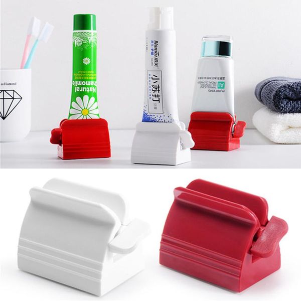 

toothbrush holders multifunction toothpaste tube squeezer manual easy portable plastic dispenser bathroom accessories sets
