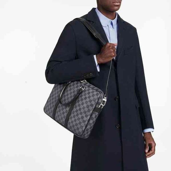 

yangzizhi8 n40007 icare men messenger bags shoulder belt bag totes portfolio briefcases duffle luggage, Black;red
