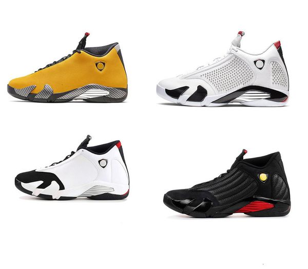 

shoes 14s candy cane toe fusion varsity red suede men last sthunder black yellow dmp sneakers