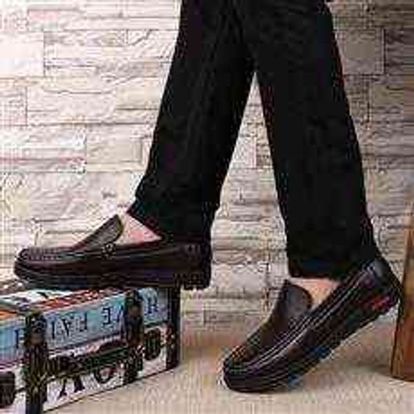 

tangzuo shoes h685 father's shoes, batch , 37-48 standard shoe size, layer leather, Black