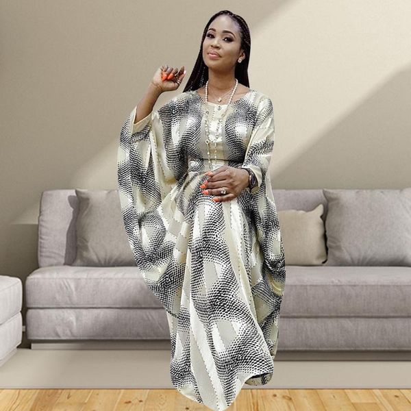 

ethnic clothing style fashion women dashiki plus size dot print loose long dress 2 pieces set african dresses for, Red
