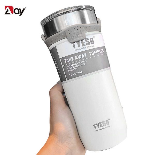 Tazza termica Birra Thermos Bottiglia d'acqua Lsotherm Flask Bicchiere Tazza da caffè in acciaio inossidabile Termos Zucca da viaggio Bicchieri da esterno 211013