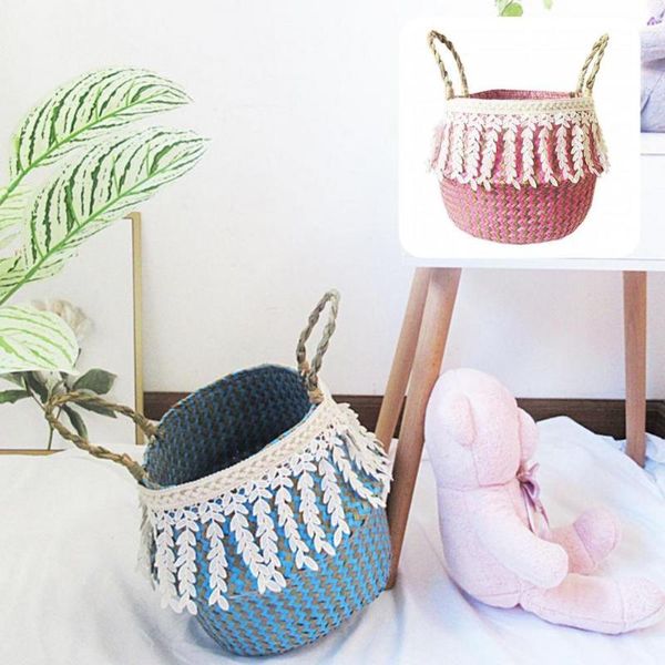 

laundry bags bright color stylish washing clothes decorative basket non-deformation breathable for bedroom