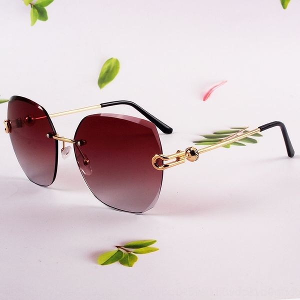 

pts avbwpkorean star shaped sunglasses rimless fashion trend eyeglass street p cycling glasses personalized ocean filmkorean outdoor, White;black