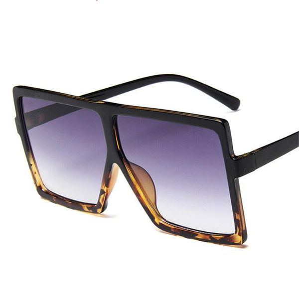 

oversized sunglasses women brand designer one piece lens fashion sun glasses gradient large eyewear big shades, White;black