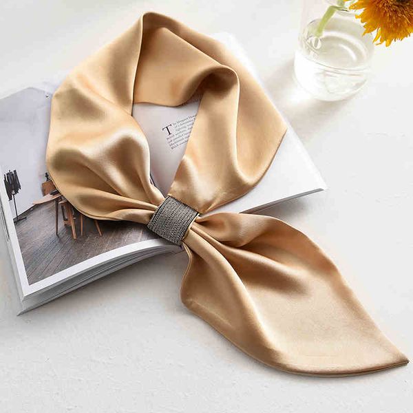 

100% necktie with shinning beads women ladies solid natural silk neckerchief wraps headband, Blue;gray