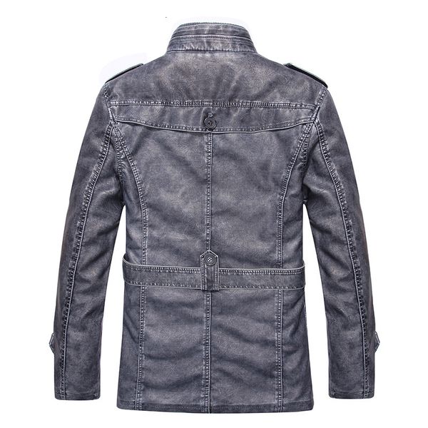 

men's suits & blazers male pyjtrl winter thick leather wool lining thin fasjion jacket wash e8iy, White;black