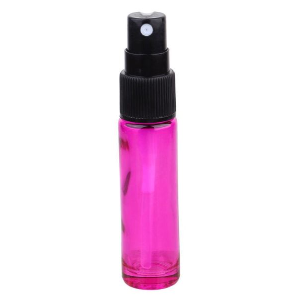 

storage bottles & jars 20pcs 10ml empty perfume glass eessential oil atomizer portable refillable sample liquid sprayer (red bottle and blac