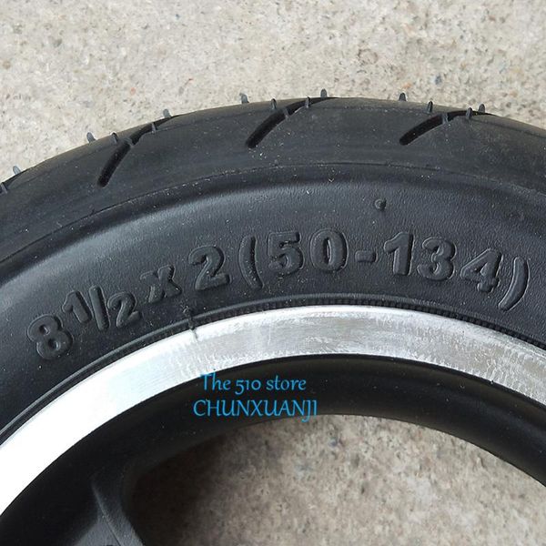 

motorcycle wheels & tires made in china good quality 8 1/2x2 (50-134) tyre inner tube and rim for baby carriage wheelbarrow gas scooter elec