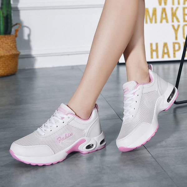

dress shoes women flats mesh casual ladies woman breathable sneakers zapatillas mujer feminino 13gj, Black