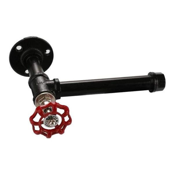 

hooks & rails waterproof durable industrial water pipe napkin holder paper towel rack for kitchen wall mount cabinet