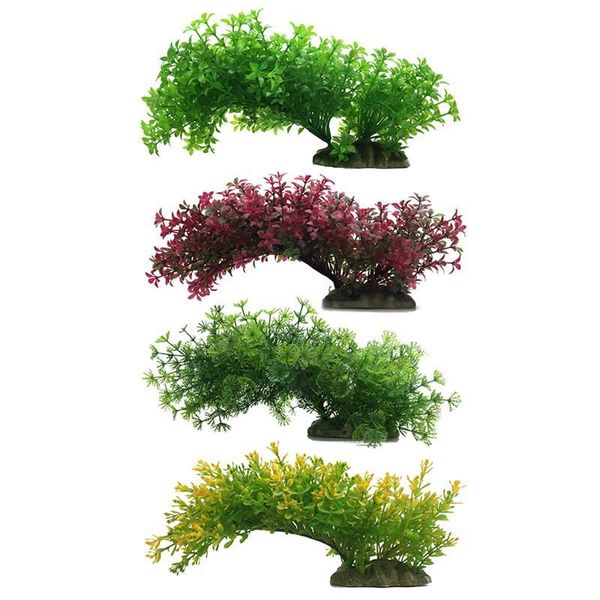 

decorations simulation artificial plants aquarium decor fake water ornament plant fish tank grass landscape decoration