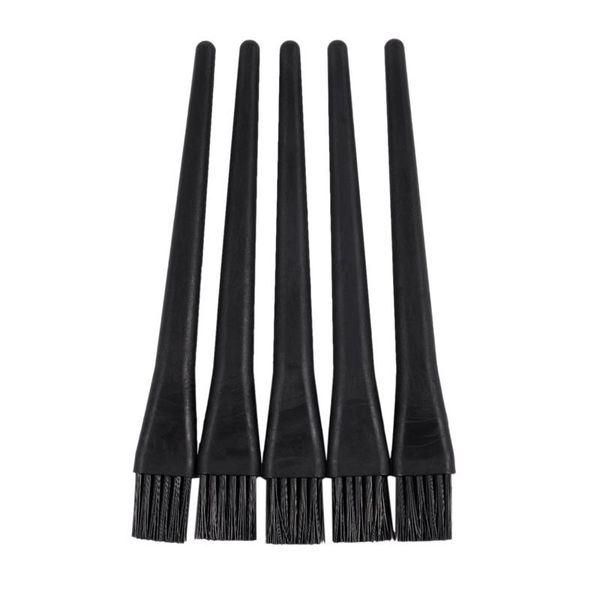 

pcs 1.5 x 0.5cm black plastic round handle anti static esd brush