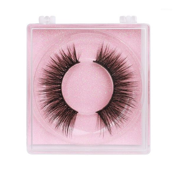 

handmade mink false eyelashes thick natural long soft fake lashes vivid hair 50pairs/lot dhl