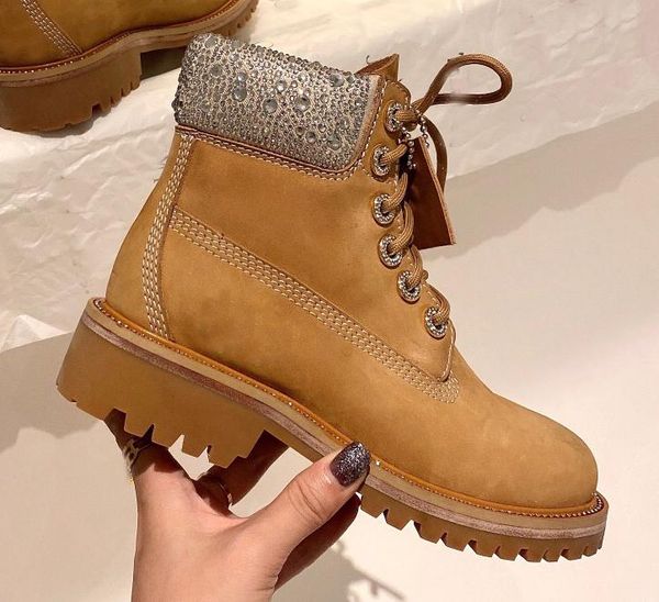 

baby women boots bottes joint model jimmy diamond cocktail shoes crystal outdoor martin chaussures designer christmas platform channel tory, Black