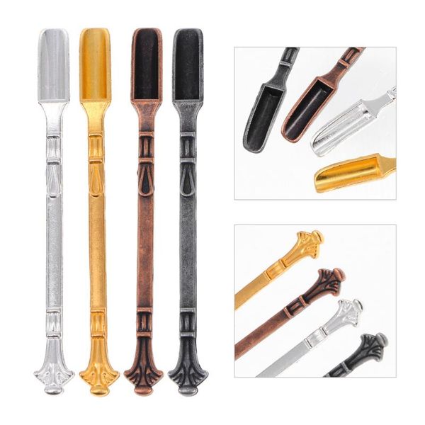 

cups, dishes & utensils 12pcs household spoons snuff nail tea (assorted color)